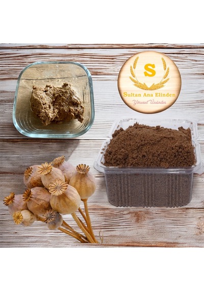 Sultan Ana Elinden Afyon Sürtülmüş Haşhaş Ezmesi 1 KG