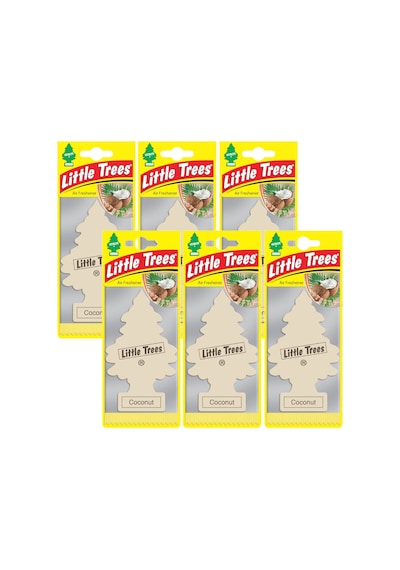 Car Freshner Asma Koku 6'lı Hindistan Cevizi