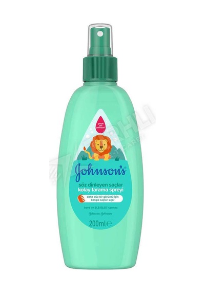 2 Adet Johnson's Baby Söz Dinleyen Saç Kremi Sprey 200 Ml