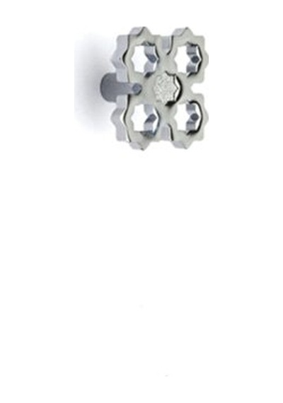 Umut 58 Düğme Kulp Inox Siyah