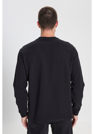 Wrangler Regular Fit Normal Kesim Bisiklet Yaka %100 Pamuk Siyah Sweatshirt W242501001 Siyah Wrangler Regular Fit Normal Kesim Bisiklet Yaka %100 Pamuk Siyah Sweatshirt W242501001 Siyah