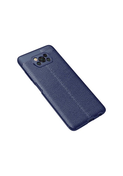 Xiaomi Poco X3 Kılıf Zore Niss Silikon Kapak Lacivert