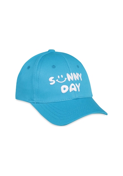 Civil Boys Sunny Kabartma Nakış 2-5 Yaş Çocuk Erkek Kep Şapka - Mavi