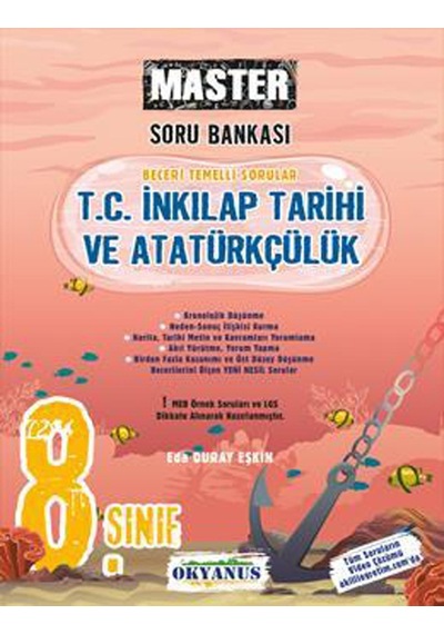 Okyanus Yayınları 8. Sınıf Lgs Master T. C. Inkılap Tarihi ve Ata