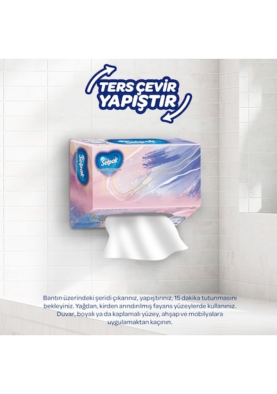 Selpak El ve Yüz Havlusu Kutulu 10 x 80 Yaprak