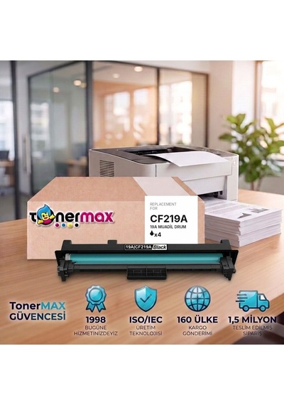 Hp 19a / Cf219a Muadil Drum Ünitesi 4'lü Paket / M102 / M130