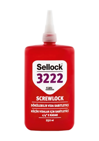 Sellock 3222 Sökülebilir Vida Sabitleyici Mor 50 Ml