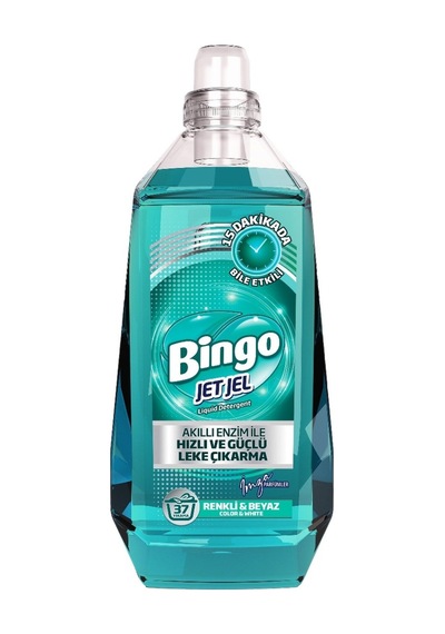 Bingo Jetjel Renkli Beyaz 1.480 Ml - 4 Adet Tarı 2.7 ml