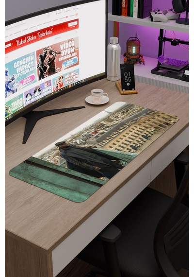 Lupin V4 70x30 Xl Gaming Kauçuk Kaymaz Taban Mouse Pad Fare Altlığı