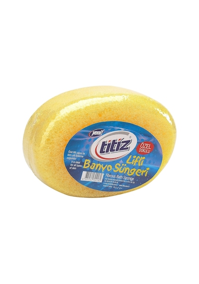 Titiz Lifli Banyo Süngeri Sarı Titiz Lifli Banyo Süngeri Sarı