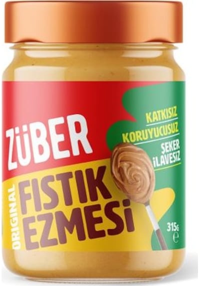Züber Original Fıstık Ezmesi 3 x 315 G