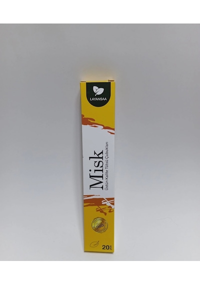 Tedi Sanat Çubuk Tütsü Musk - Misk 20 Adet 1 Paket Layansaa