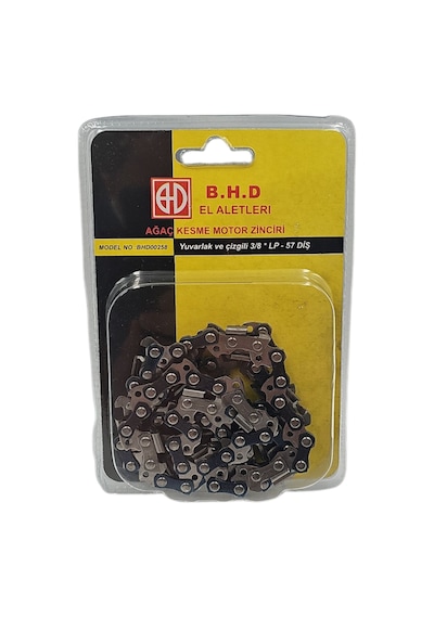 Fixonic B.h.d Bhd00258 3/8'' 1.3mm 28.5 Diş Lp Düşük Profil Yuvarlak Ve Çizgili Ağaç Kesme Motorlu Testere Zinciri