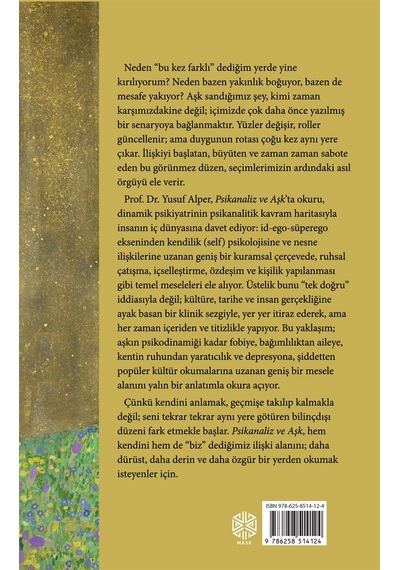 Psikanaliz Ve Aşk / Tutkunun Bilinçdışı Haritası / Yusuf Alper