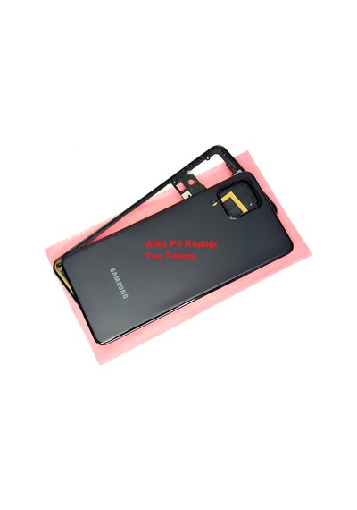 Tkgz Samsung Galaxy Uyumlu A22 A225 4g Kasa Aka Pil Batarya Kapağı Siyah