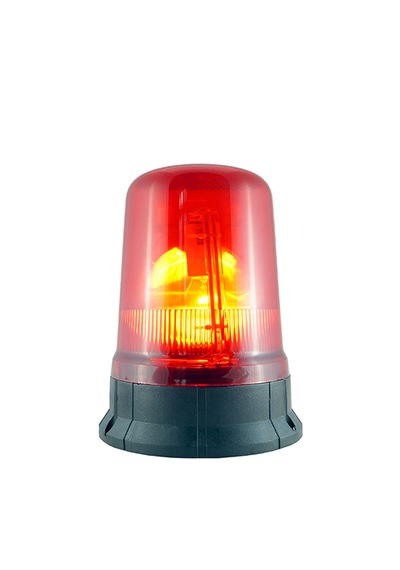 Mesan Ø140 Döner Lamba Sonsuz Vida H1 Kırmızı 24vdc Ms 8900.1.24vdc