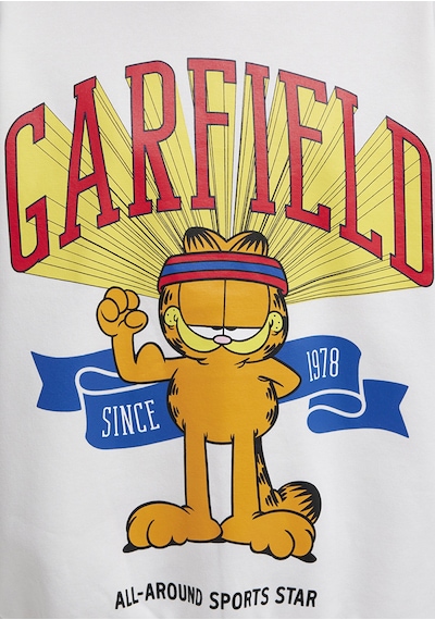 Mavi - Garfield Baskılı Ekru Sweatshirt 1s10530-80194 Ekru