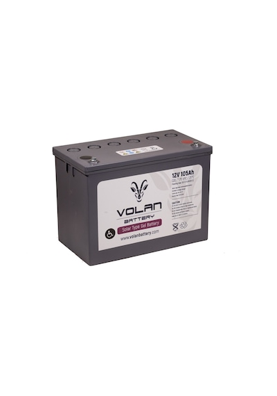 12 Volt 105 Amper Jel Akü Solar Güneş Enerjisi - Volan Akü / 325018790