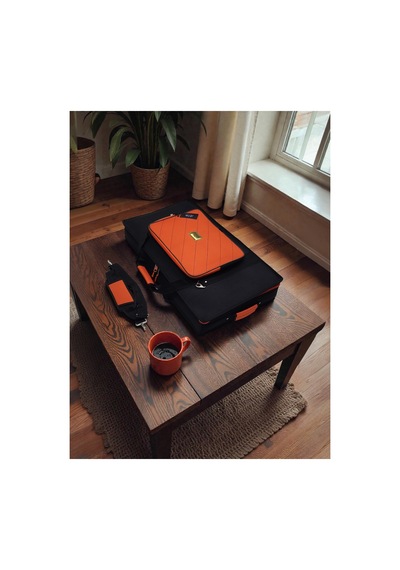 Xdj-rr Setup Için Uyumlu Çanta Soft Case Kılıf Siyah-turuncu