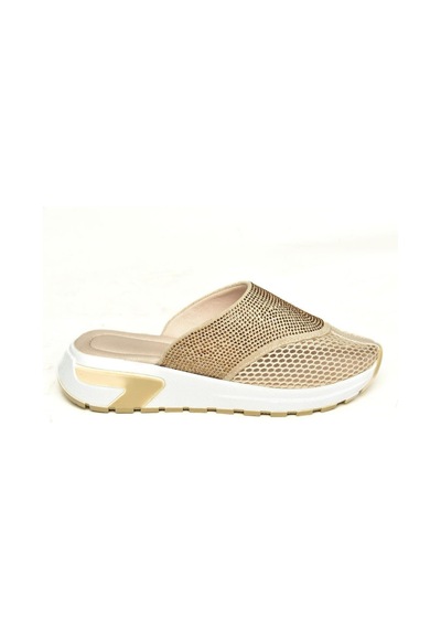 Fox Shoes U312514415 Bej File Kadın Terlik Bej-file Çok Renkli