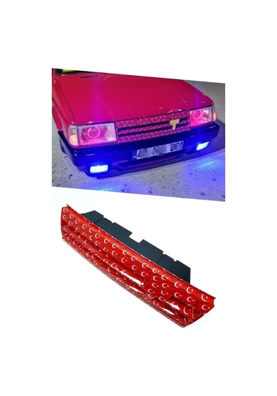 Tofaş Uyumlu Panjur Türk Bayrağı Desenli