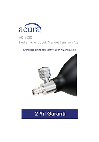 Acura Ac-303c Pediatrik Ve Çocuk Tansiyon Aleti