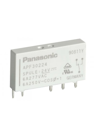 Panasonic 41f-1z-c4-n-5 Soket + Apf30224, 24vdc 6a Spdt 1 Form C Röle Takım