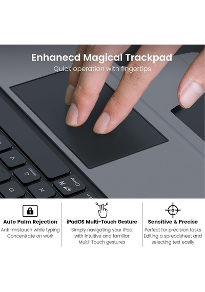 İpad Pro 11 İnç M4 2024 İçin Klavye Kılıfı
