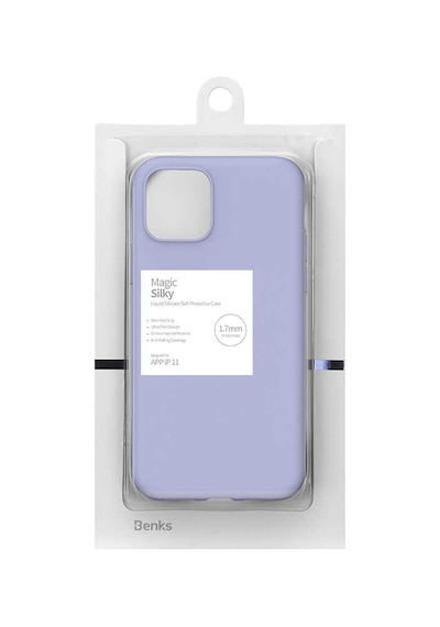 Benks Apple Uyumlu iPhone 11 Pro Kılıf Benks Yumuşak Renkli Silikon Kapak ZORE-219183