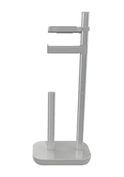 Paslanmaz Tuvalet Kağıtlığı Gri 16.5 x 12.2 x 11.2 CM