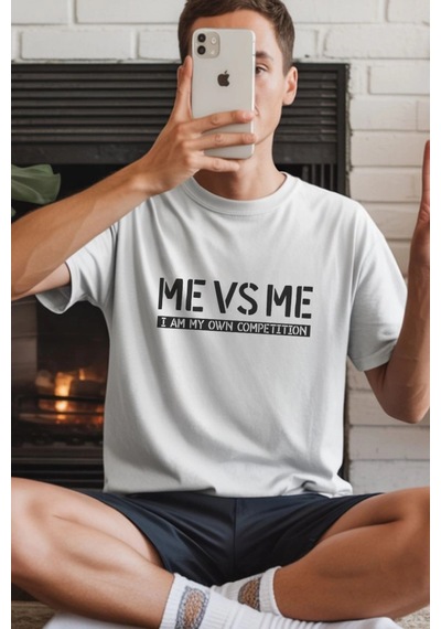 Freedom Store Unisex Oversize 24/1 Penye Dtf Baskılı Tişört - Dtf247 Beyaz