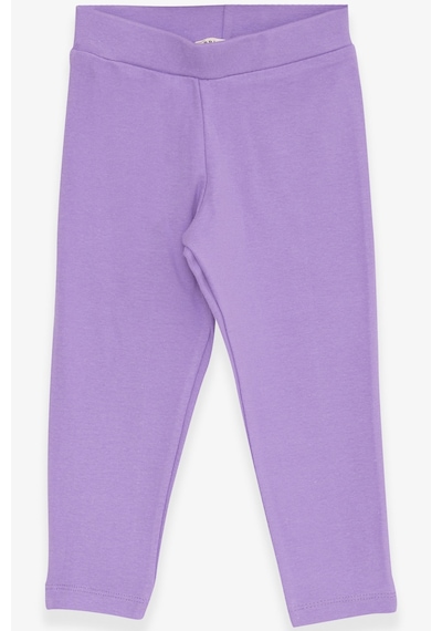 Breeze Kız Çocuk Tayt Basic 2-6 Yaş, Lila