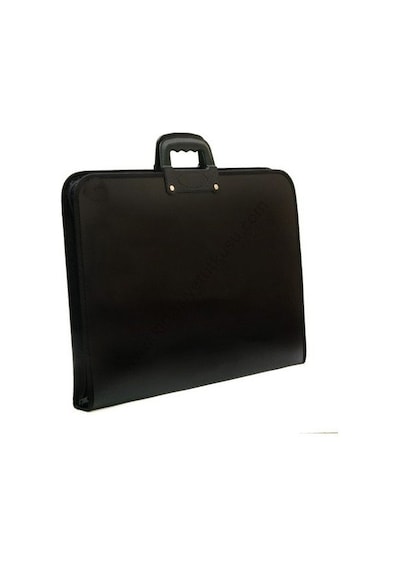Abka Fermuarlı Resim Ve Proje Çantası 35 x 50 CM Siyah