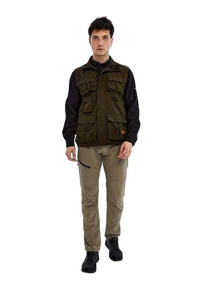 Champp Ranger Çok Cepli Outdoor Erkek Yelek Cmp2503 Haki