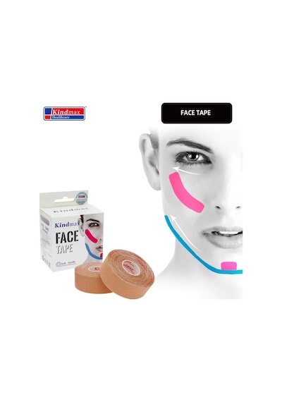 Kindmax Kinesio Yüz Germe Bandı