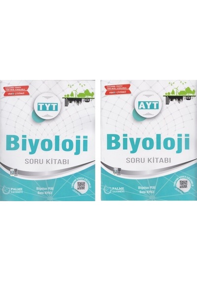 Palme Yayınları Tyt-Ayt Biyoloji Soru Bankası Seti