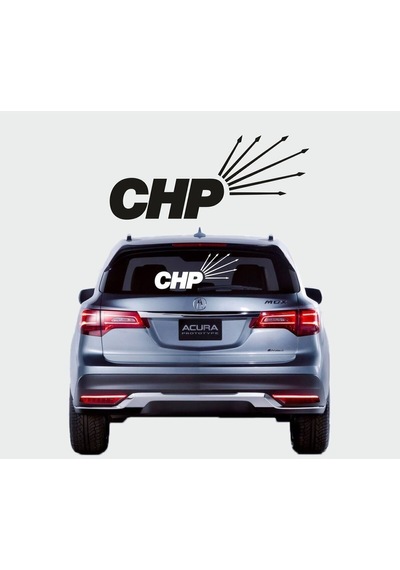 Chp Logo Oto Özel Yeni Sticker 35 15 Cm