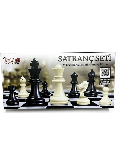 Mey İthalat Vrd10660 Mıknatıslı Katlanabilir Satranç