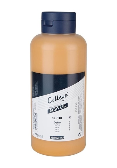 Schmincke : College Serisi Akrilik Boya : 750 Ml : Ochre