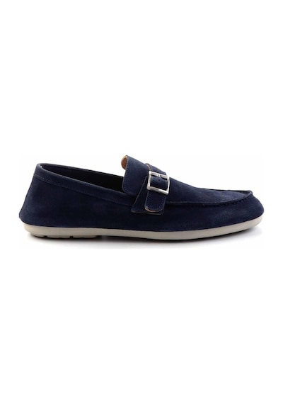 Bambi Lacivert Leather Erkek Loafer Ayakkabı E01304406502 Lacivert