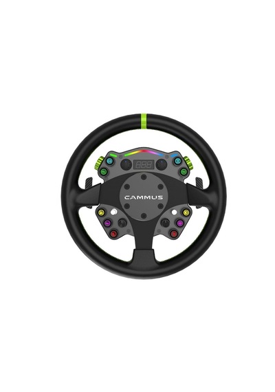 Cammus C12 12nm Direct Drive Simülasyon Direksiyonu - Lc200 Pedal Ve Cs5 Masa Tutuculu Tam Set