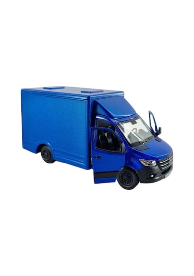 Craftivio 1:48 Ölçek Mercedes-benz Sprinter Çek Bırak Metal Kargo Kamyoneti Oyuncak Araba 14 Cm