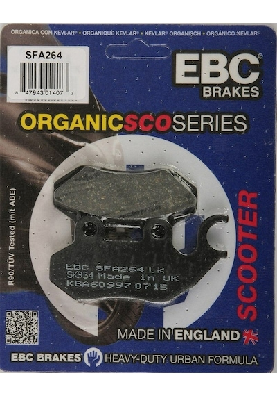 Sym Hd2 200I Evo Ön Fren Balatası Ebc Sfa264 Balata