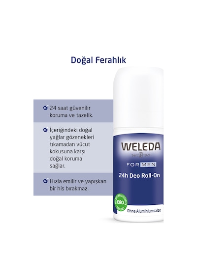 Weleda Roll On Deodorant Seti