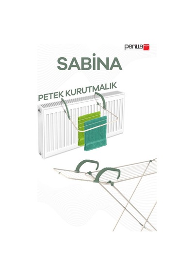 Perilla Sabina Çamaşır Kurutma Askısı Siyah