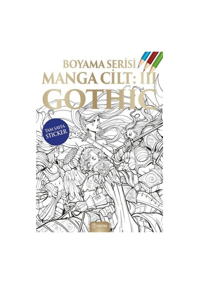 Manga Boyama Cilt Iıı Gothic