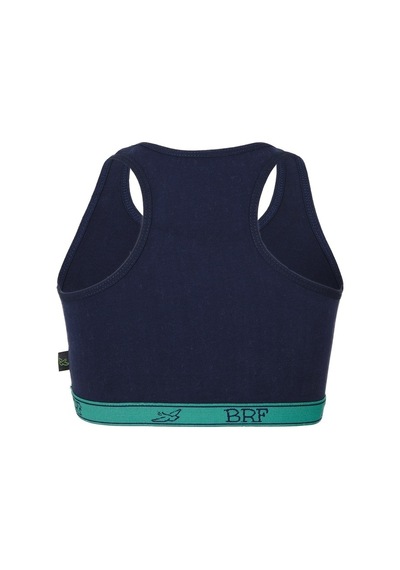 Brz Kids Kız Çocuk Büstiyer Crop Atlet Sporcu Atlet Lacivert