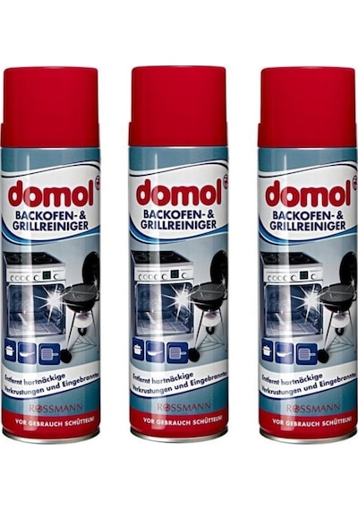 Domol Fırın ve Izgara Temizleyici Sprey 3 x 500 ML