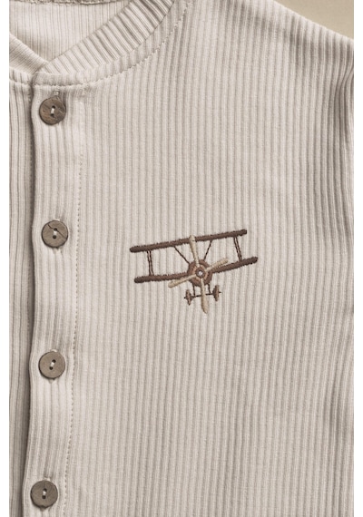 Oh La La Koala Little Aviator Baby Tulum Krem