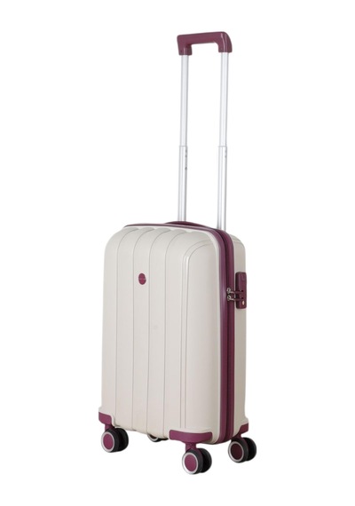 Mçs Group Mçs Polipropilen Valiz V305 55 Cm S18y10003355 11148 Kemik/mürdüm